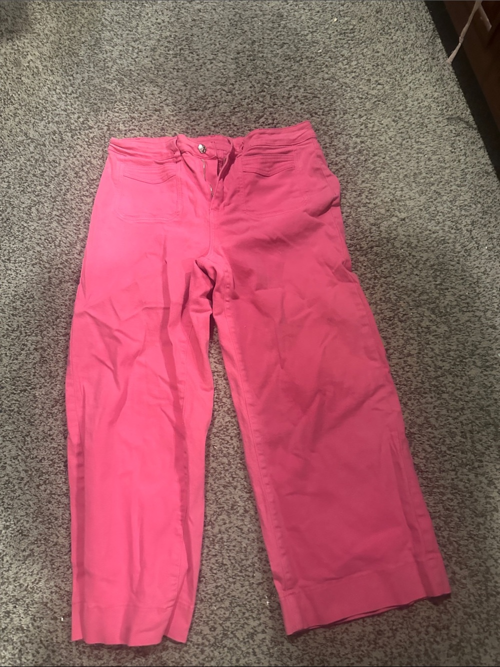 Women’s Pink Wide-Leg Pants